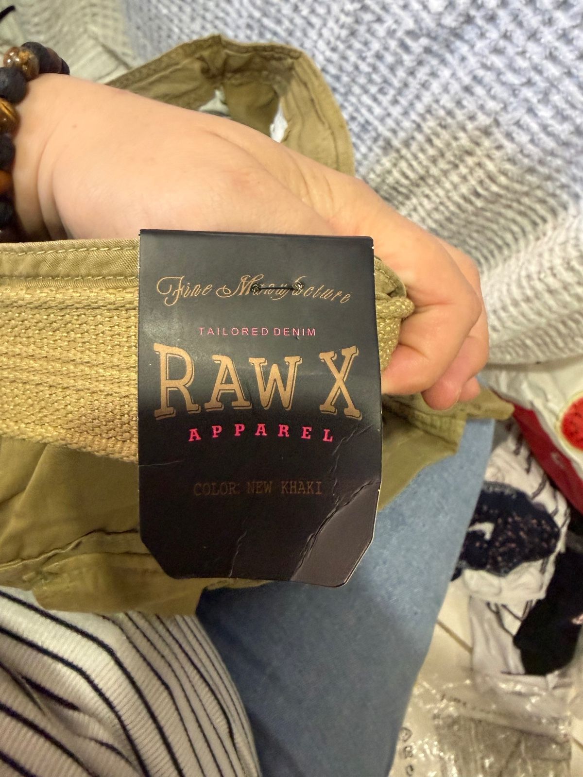 Raw X Apparel Max Comfort Cargo Shorts New Khaki 40 - photo 3