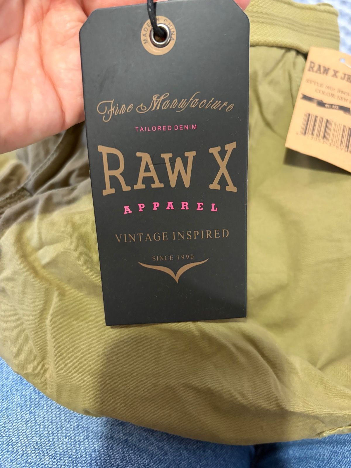 Raw X Apparel Max Comfort Cargo Shorts New Khaki 40 - photo 5