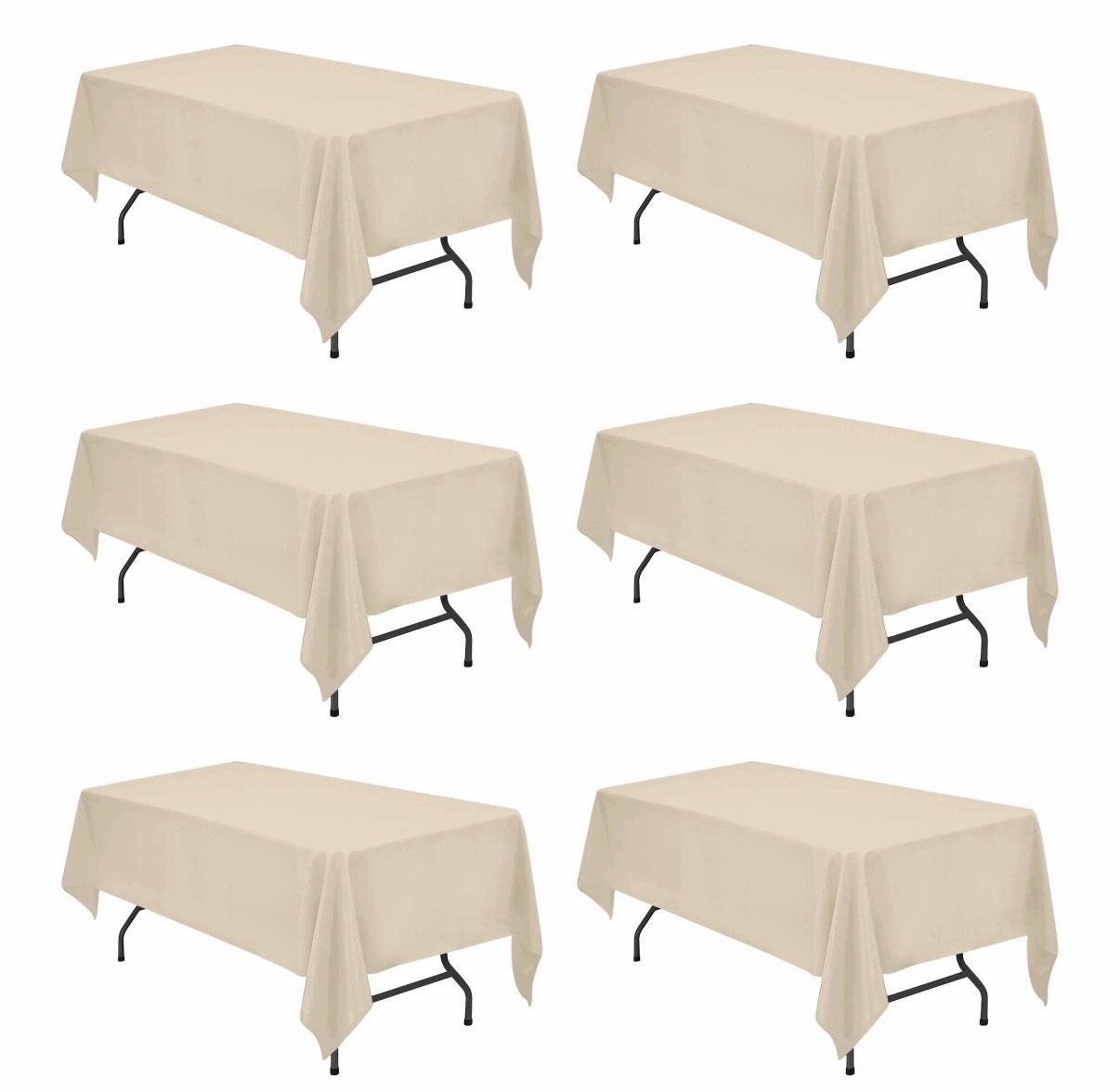 Brillmax Tablecloth 60x102 Polyester Tan - photo 3
