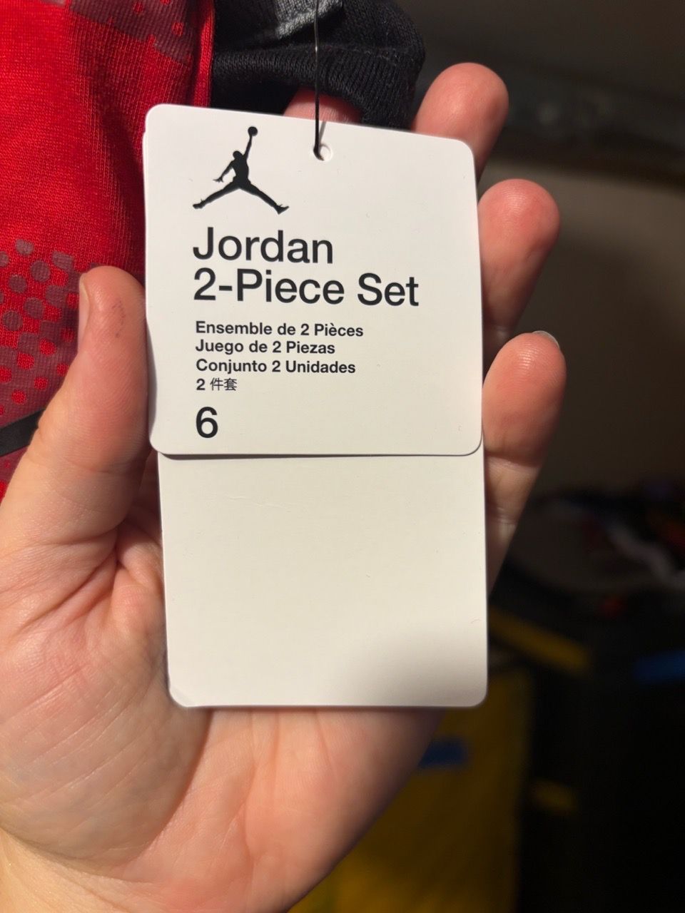 Jordan Kids Cargo Shorts and Shirt set - photo 3