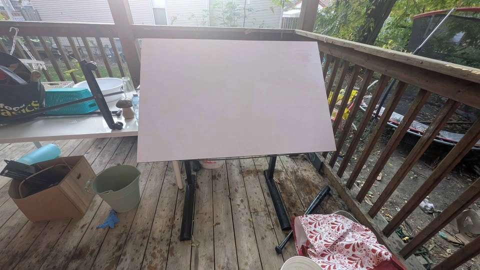 White artist drafting table - photo 3