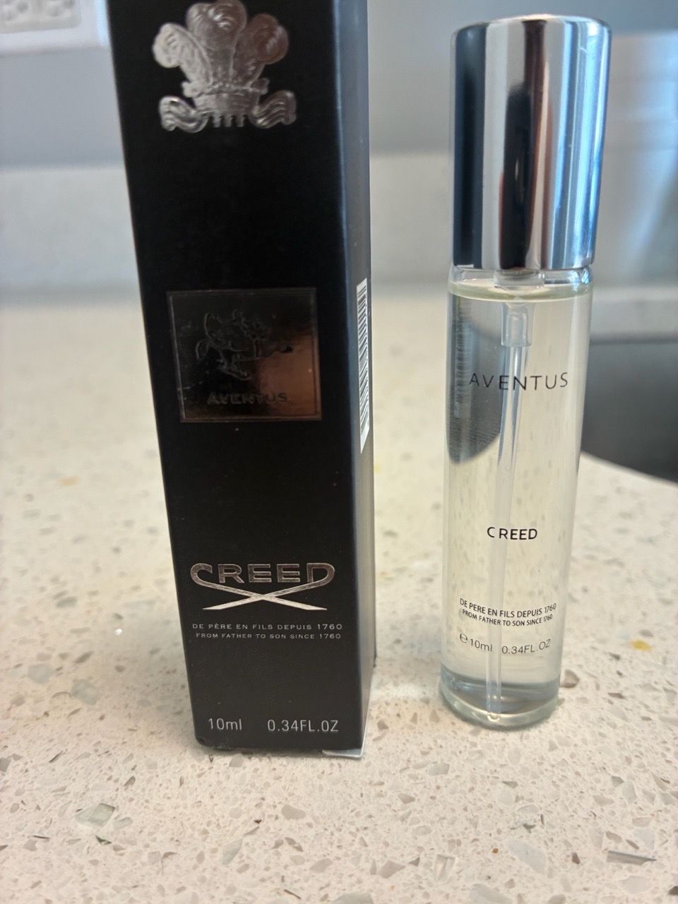 Creed Aventus Cologne 10ml Travel Size - photo 3