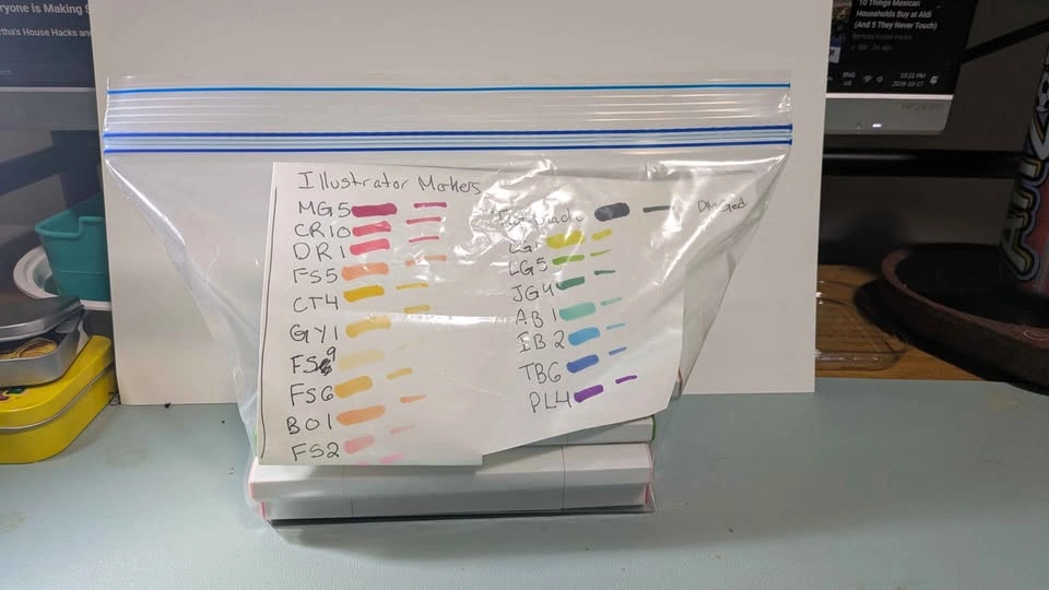 Illustrator by Spectrum Noir 24 Marker Set - photo 3