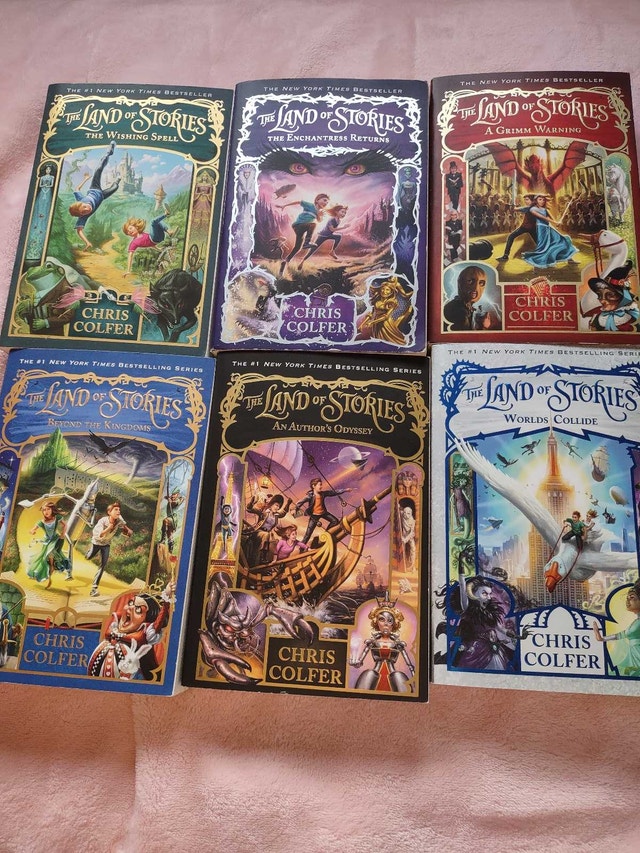 Land of stories books 1-6
