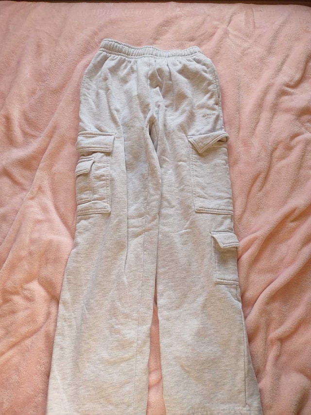 Garage cargo sweatpants spring grey mix size xs