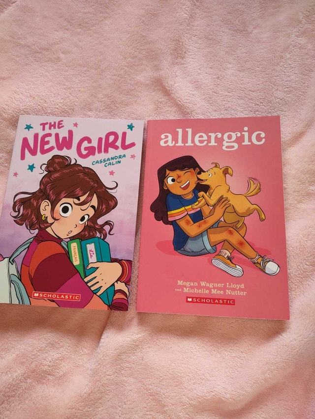 Graphic Novels - The new Girl & Allergic
