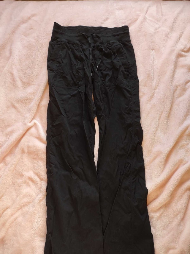 Lululemon dance studio pants size 8 black