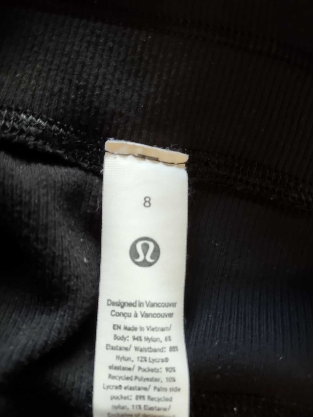 Lululemon dance studio pants size 8 black - photo 2