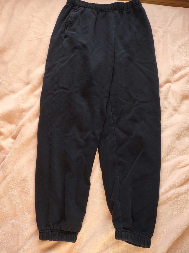 Garage boyfriend sweatpants navy blue size small
