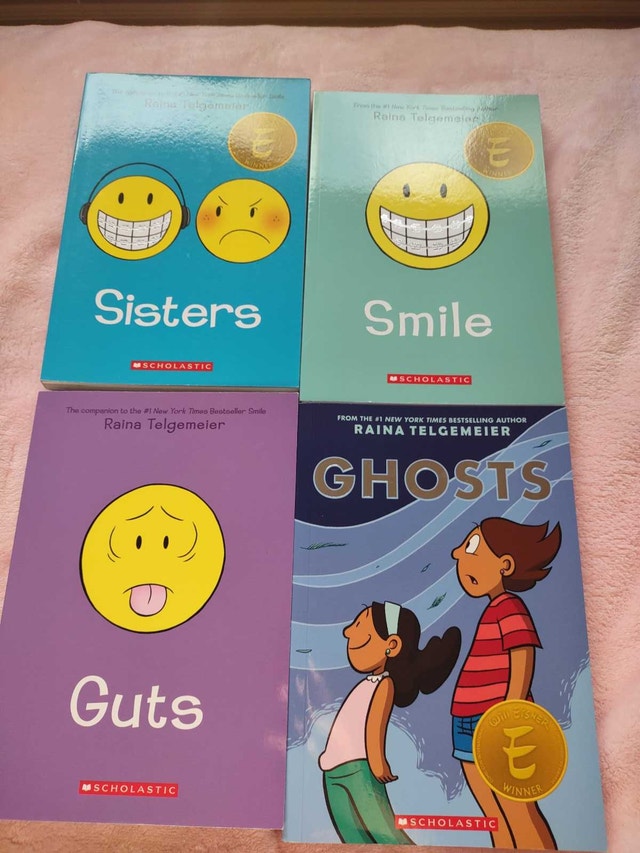 Raina Telgmeier Books (4)