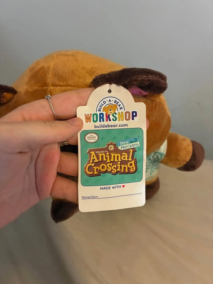Brand new build a bear / Animal Crossing Tom Nook - photo 3
