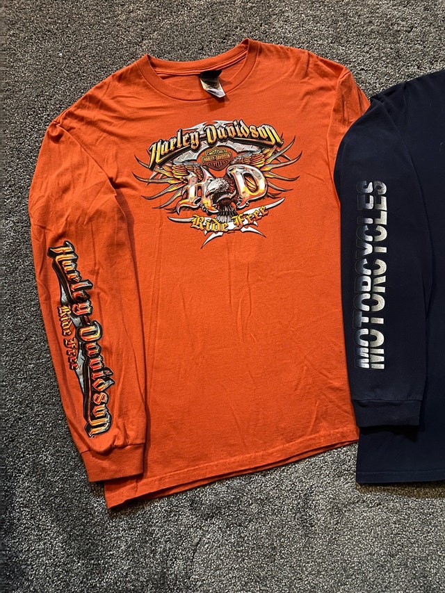Harley Davidson long sleeve shirts size XL - photo 2