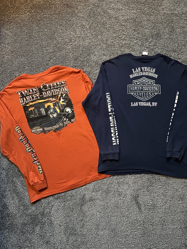 Harley Davidson long sleeve shirts size XL - photo 4