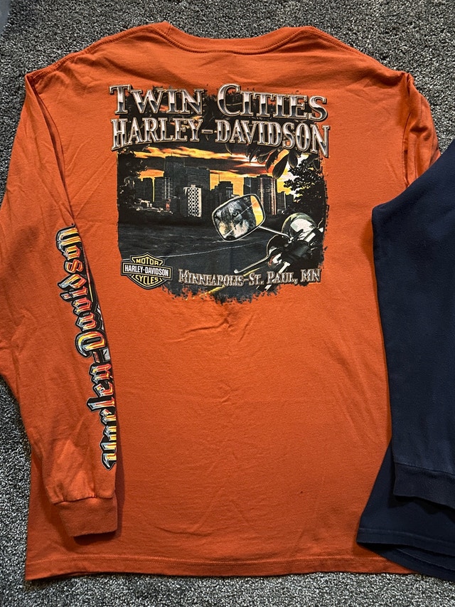Harley Davidson long sleeve shirts size XL - photo 5