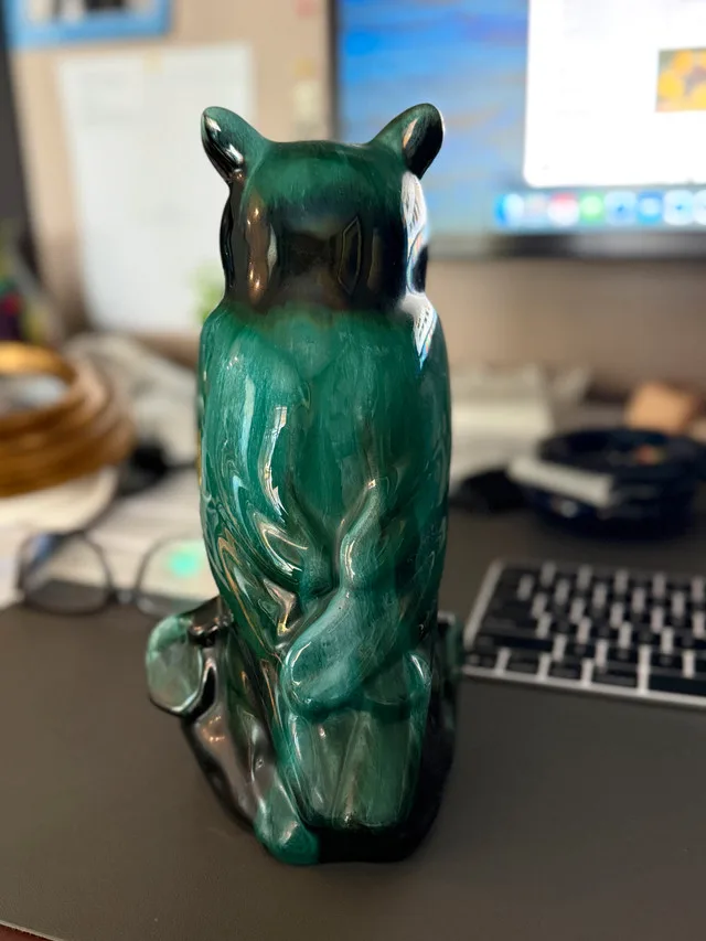Blue Mountain Pottery Owl image indicator(4)