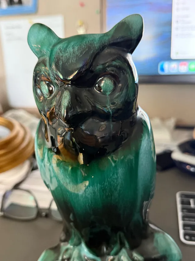 Blue Mountain Pottery Owl image indicator(5)