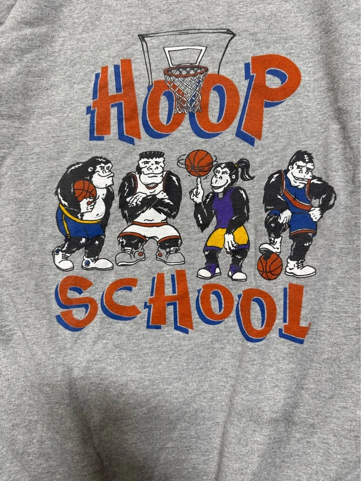Vintage Hoop School Graphic T-Shirt Size Large - photo 2