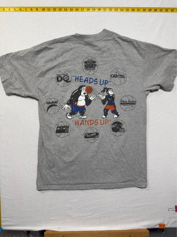 Vintage Hoop School Graphic T-Shirt Size Large - photo 4