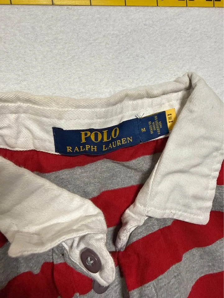 Polo Ralph Lauren Striped Rugby Shirt Size Medium - photo 3