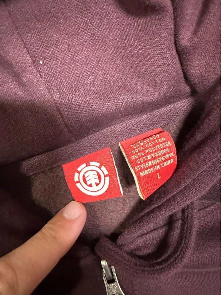 Vintage Element skate Zip-Up Hoodie - photo 2