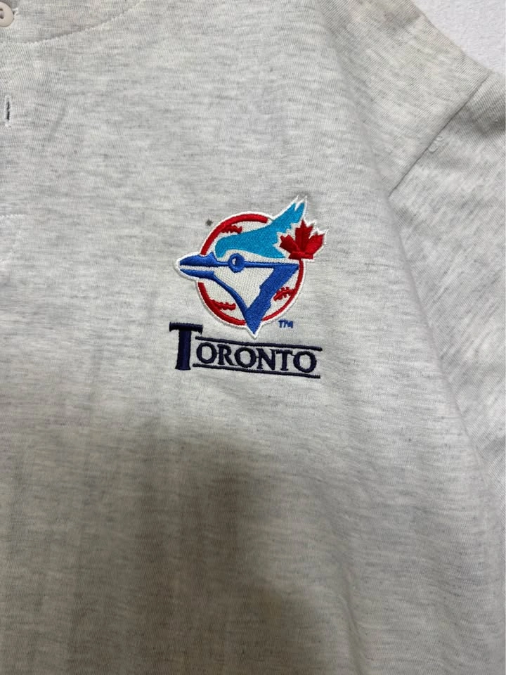 Super vintage Toronto Blue Jays Henley Shirt - photo 2