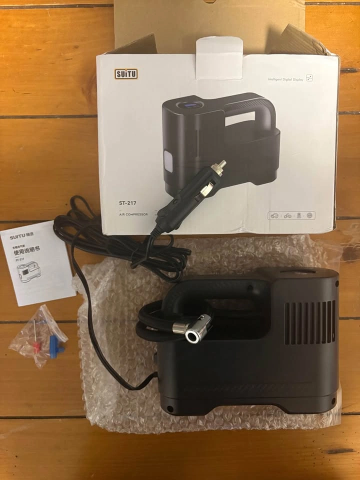 Portable Digital Tire Inflator / Air Compressor – SUITU ST-217 - photo 2