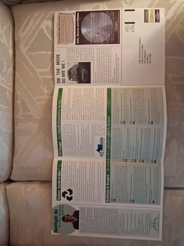 Vintage The Landlord & Tenant Newsletter - Summer 1999 (Issue 3) - photo 2