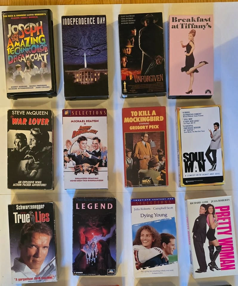Classic and Retro 1980s and 1990s VHS Movies - photo 2