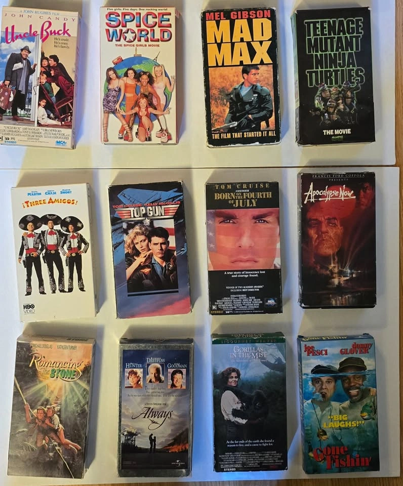 Classic and Retro 1980s and 1990s VHS Movies - photo 3