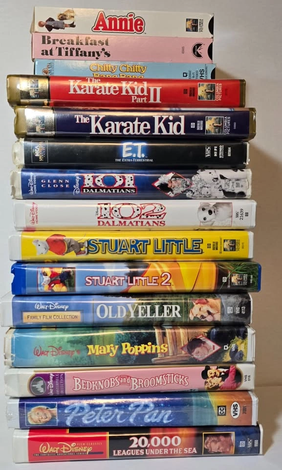 Classic and Retro 1980s and 1990s VHS Movies - photo 5