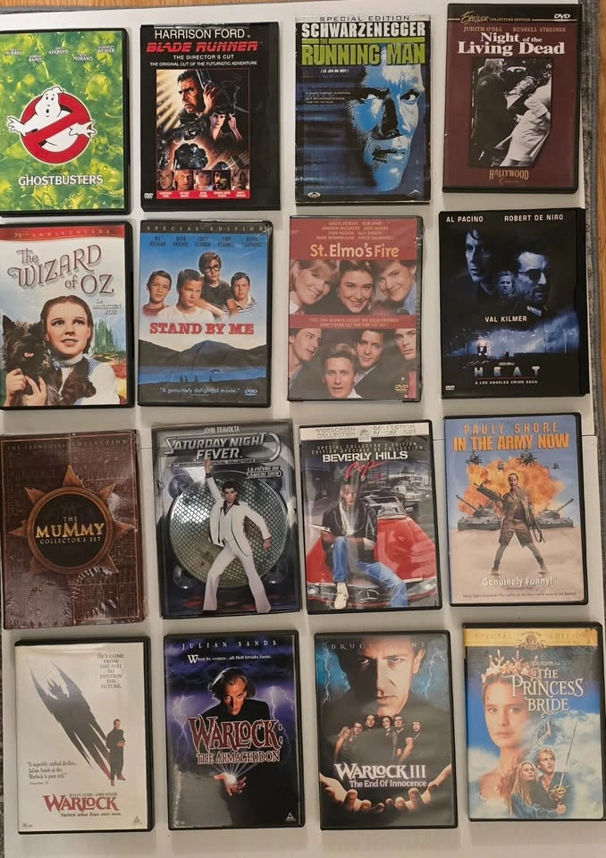 Retro DVD Movies: 1980s/1990s Classics - photo 3