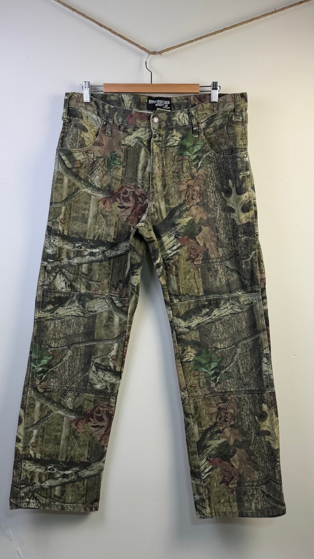 Realtree Camo Double knee Men's 36x32