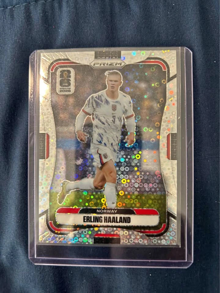 Panini Prizm Erling Haaland Norway FIFA World Cup 2026 Card