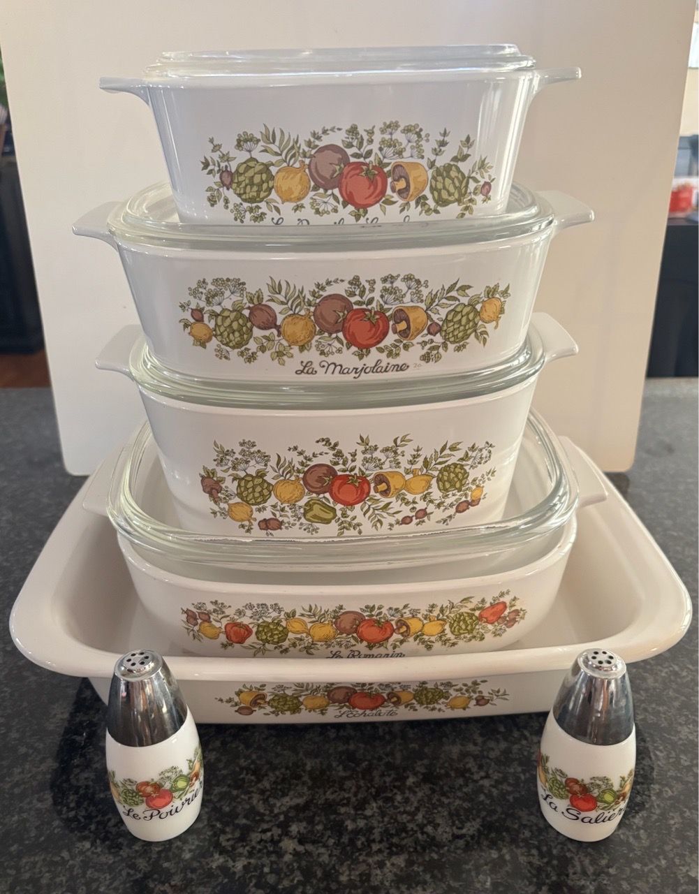 Corning Ware Spice of Life Casserole Set - photo 2