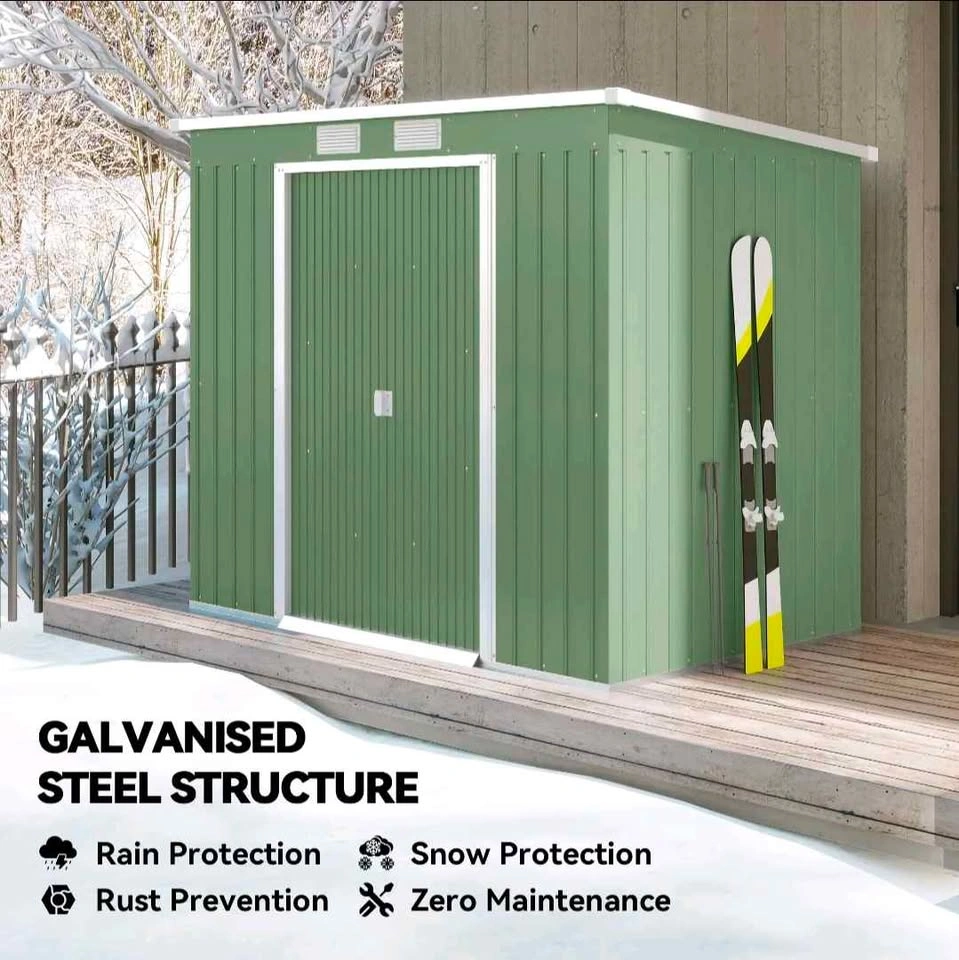 Brand new 7x4 outdoor storage shed with foundation kit - photo 4