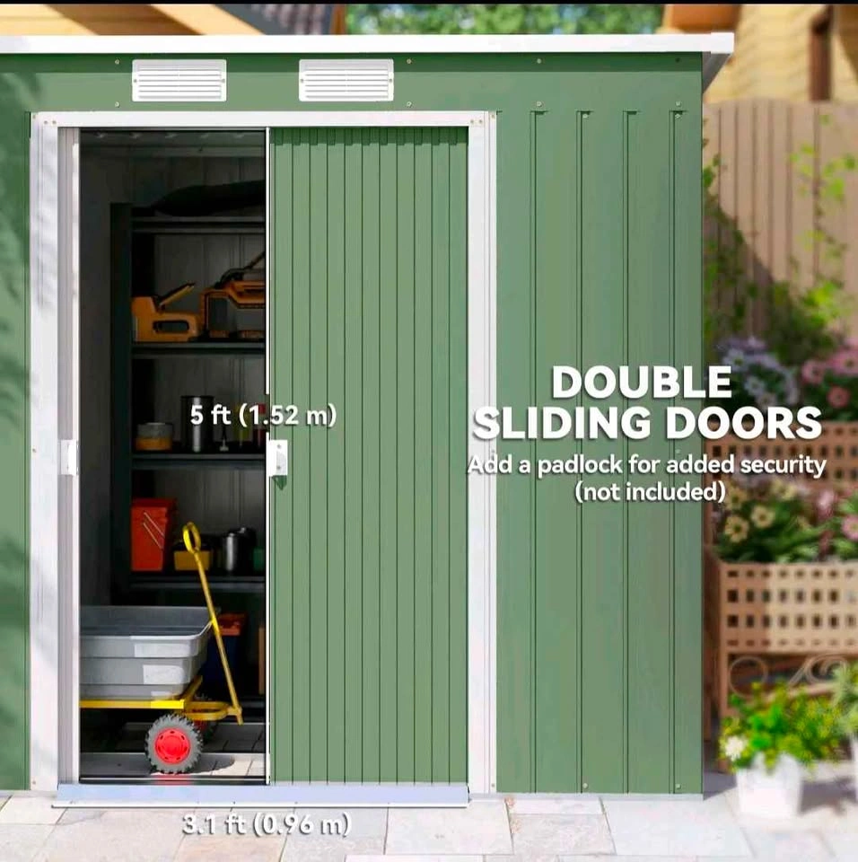 Brand new 7x4 outdoor storage shed with foundation kit - photo 5