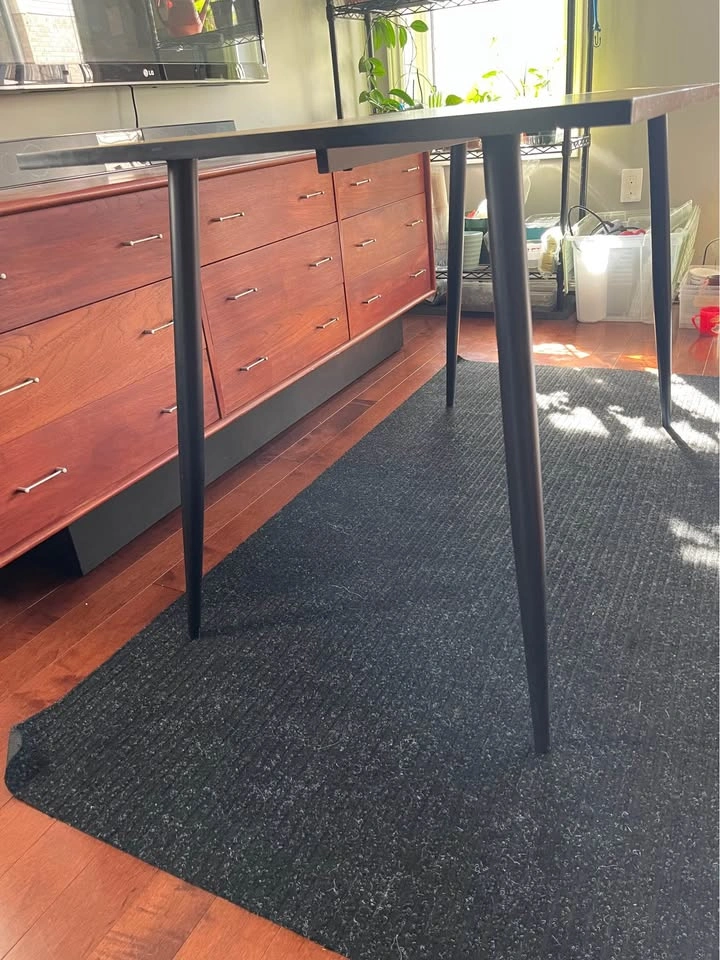 Modern Wood Top Desk - photo 5