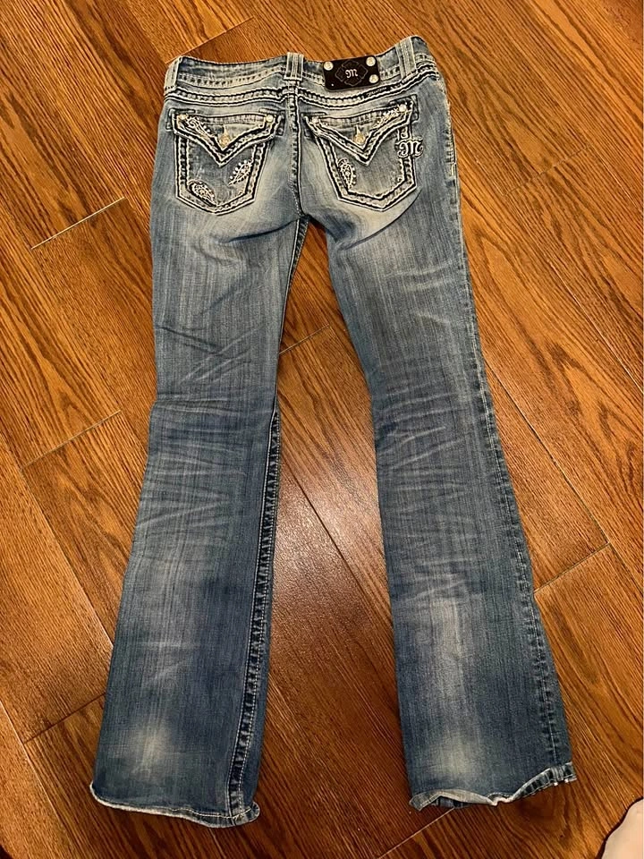 Y2K miss me jeans flared