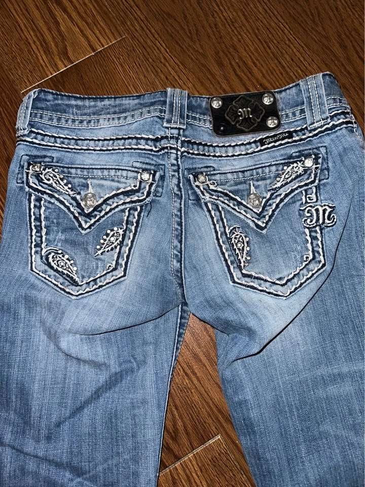 Y2K miss me jeans flared - photo 2