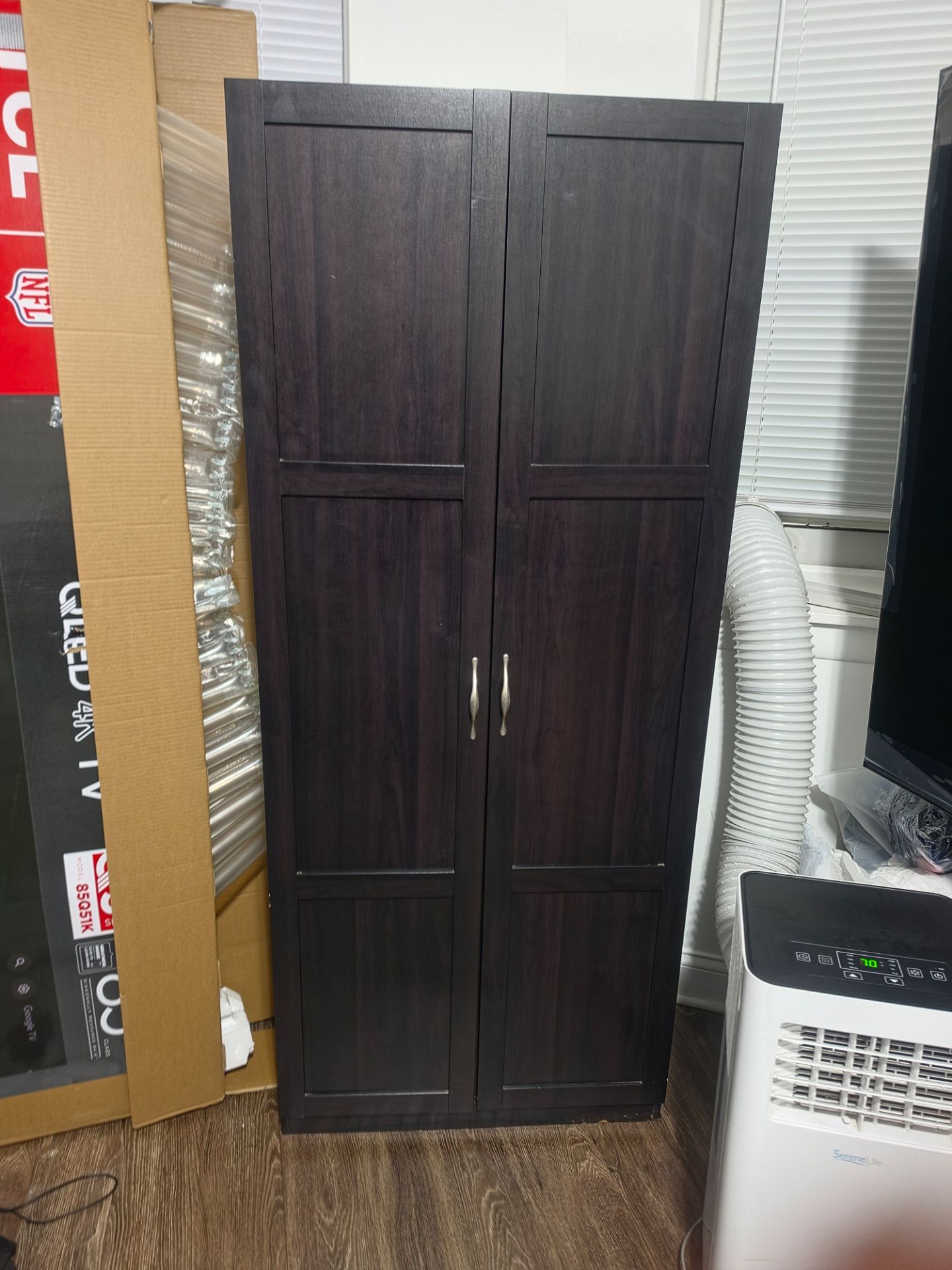 Tall Espresso Storage Cabinet / Pantry (Open to Trades)