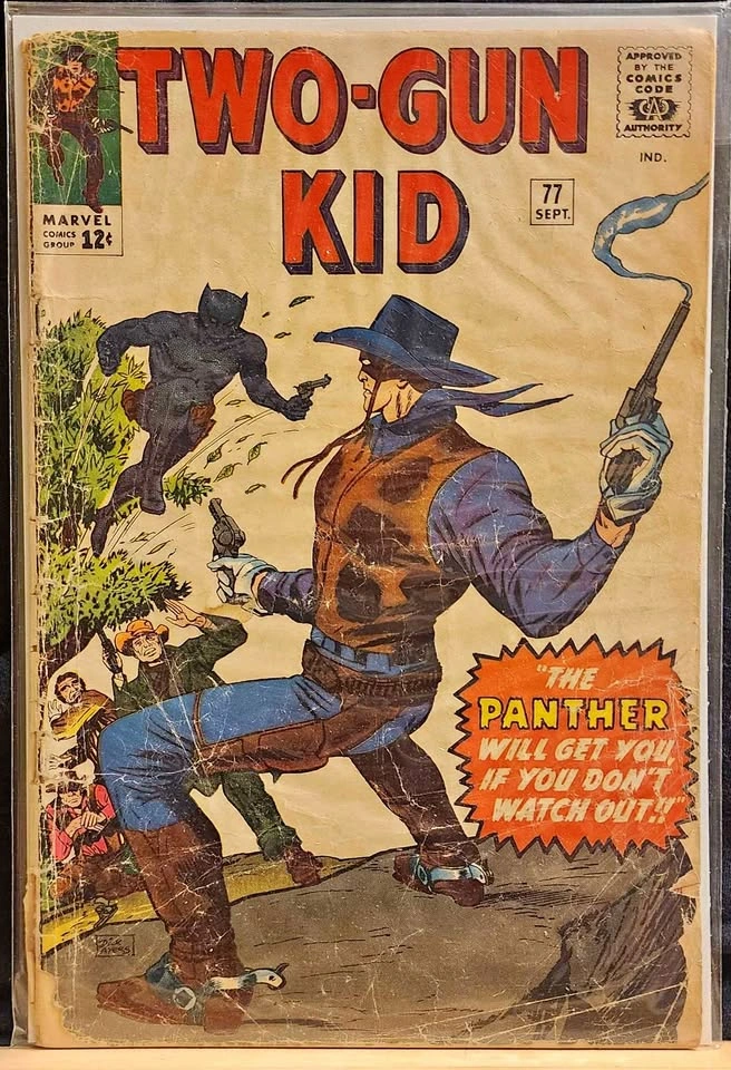 Marvel Comics Two-Gun Kid #61 and #77