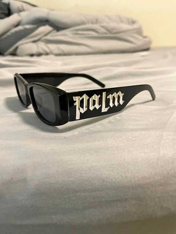 Palm Angels Kids Black Sunglasses