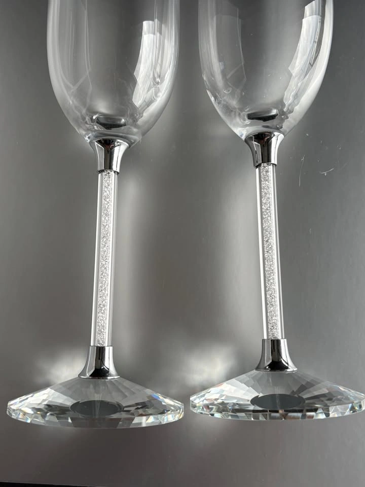 Swarovski Crystalline Champagne Flutes Set of 2 - photo 4
