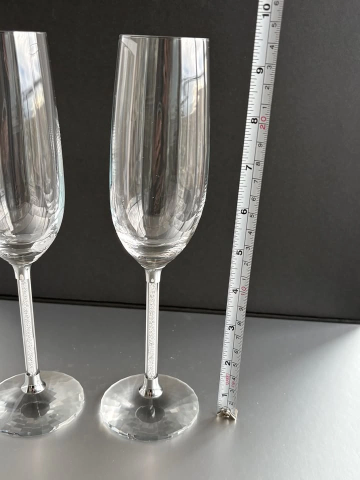 Swarovski Crystalline Champagne Flutes Set of 2 - photo 5