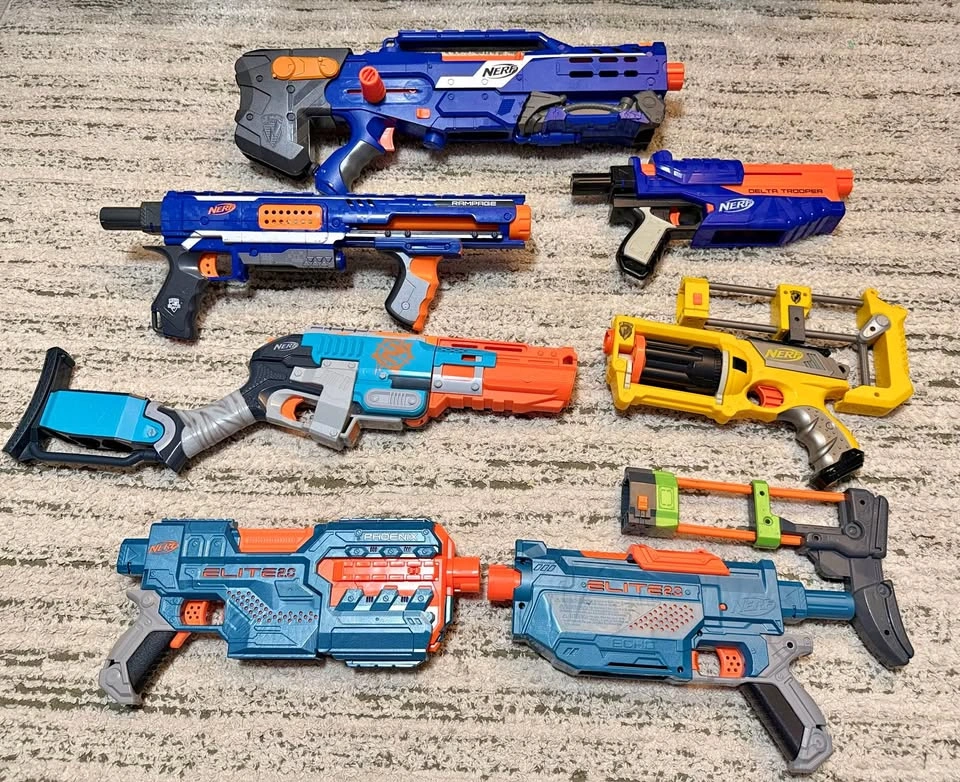 Lot nerf big guns all for $25