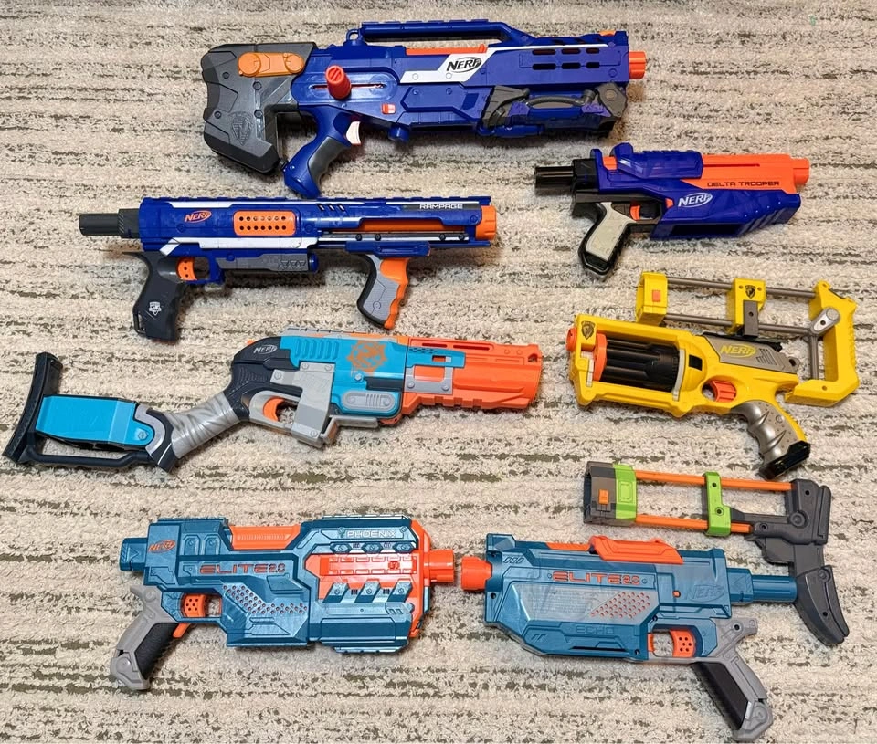 Lot nerf big guns all for $25 - photo 2