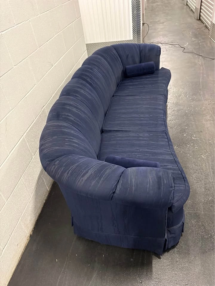 Blue Couch / Navy Sofa - photo 3