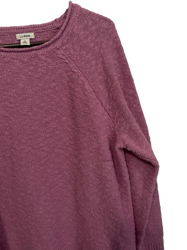 L.L. Bean Women's Midweight Cotton Slub Rollneck Pullover XL - photo 4