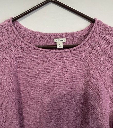 L.L. Bean Women's Midweight Cotton Slub Rollneck Pullover XL - photo 5