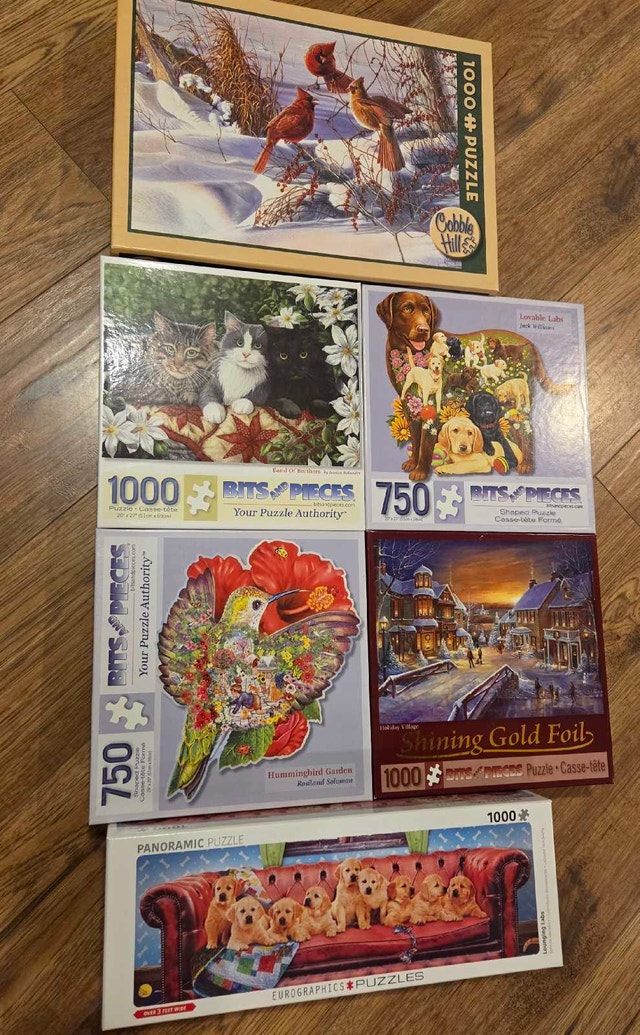 6 puzzles